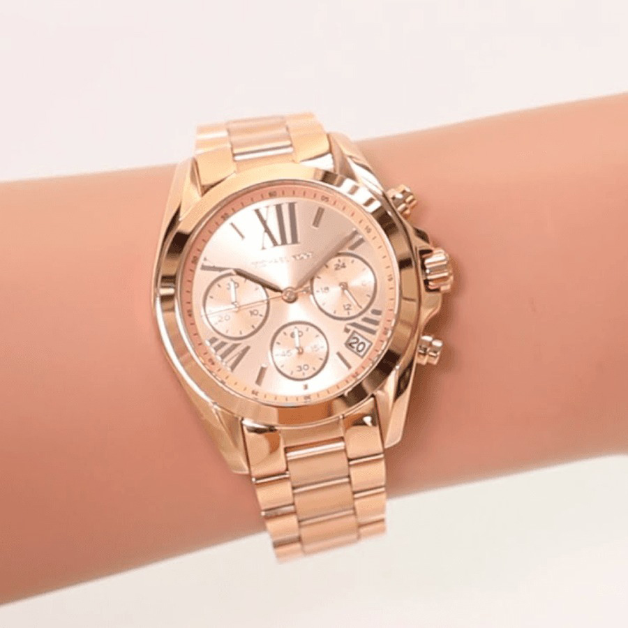 Đồng Hồ Nữ Michael Kors MK5799 Màu Vàng Hồng