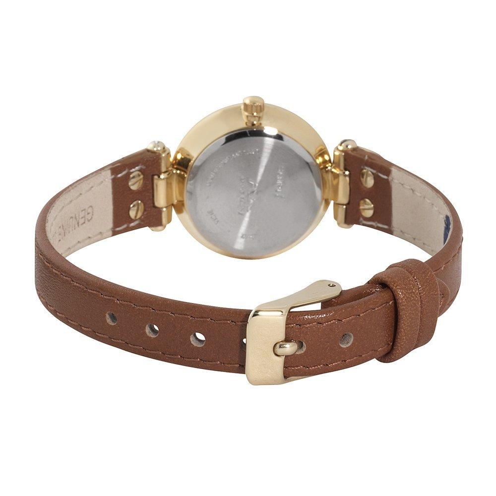 Đồng Hồ Anne Klein Dây Da 109442CHHY Cho Nữ