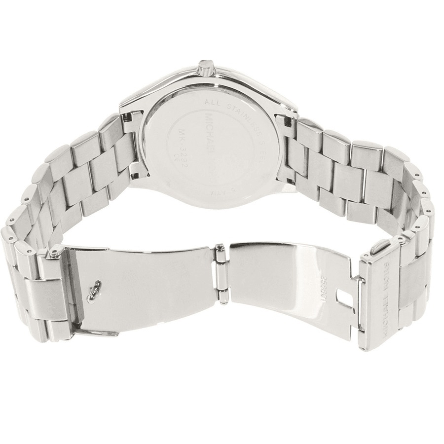 Đồng Hồ Nữ Michael Kors MK3292 Màu Bạc Mặt Dial Xanh