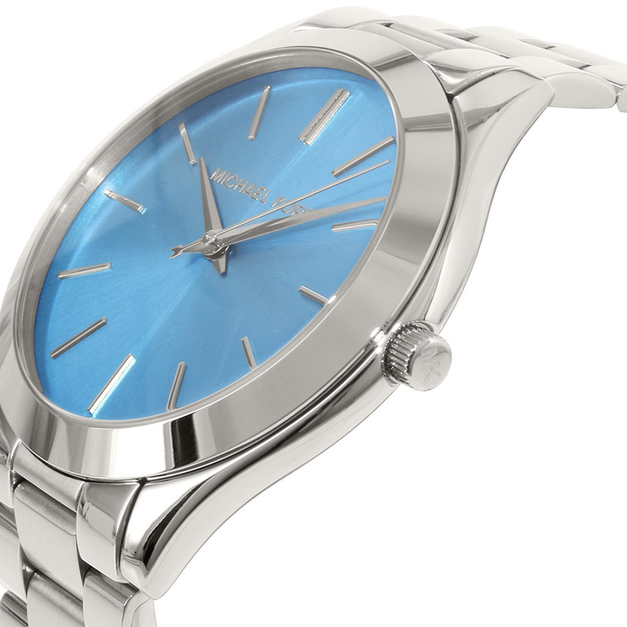 Đồng Hồ Nữ Michael Kors MK3292 Màu Bạc Mặt Dial Xanh