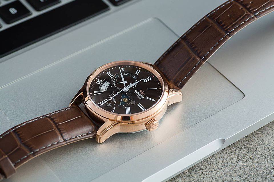 Đồng Hồ Orient Sun and Moon gen 3 RA-AK0009T10B/FAK00003T0 Cho Nam RA-AK0009T10B / RA-AK0009T30B / RA-AK0009T00C / RN-AK0002Y