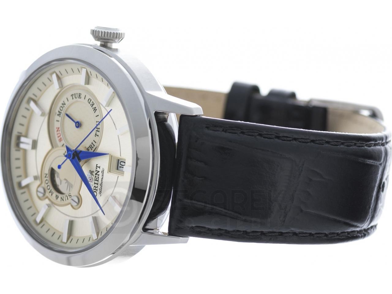 Đồng hồ Nam Orient Sun and Moon Gen 1 FET0P003W0 Dây Da