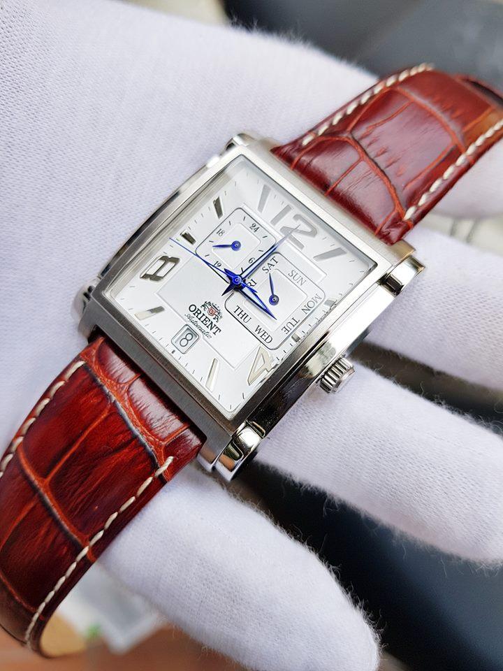 Đồng Hồ Orient FETAC005W0 Mặt Vuông Cho Nam