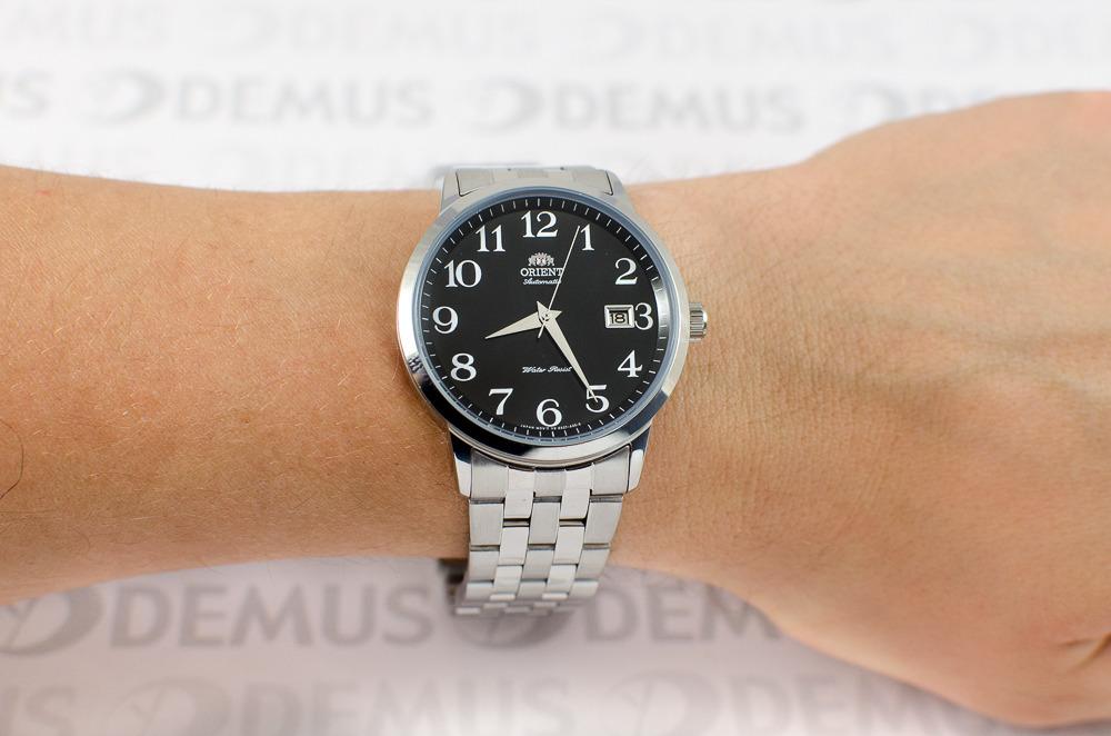 Đồng Hồ Nam Orient FER2700JB0 Mặt Đen, Dây Kim Loại