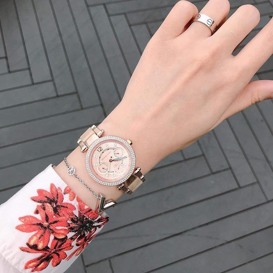Đồng Hồ Nữ Michael Kors MK6512 Màu Vàng Hồng