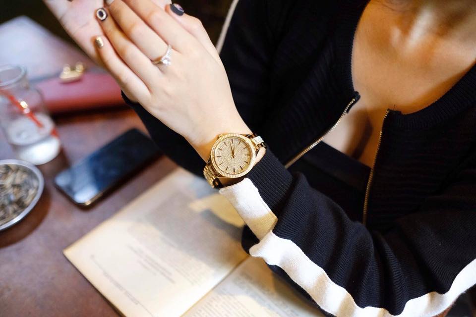 Đồng Hồ Nữ Michael Kors MK3632 Dây Kim Loại, Sang Trọng