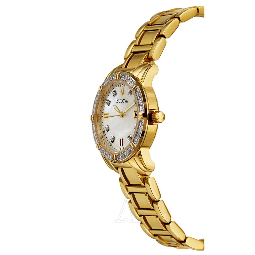 Đồng Hồ Nữ Bulova 98R165 Màu Vàng