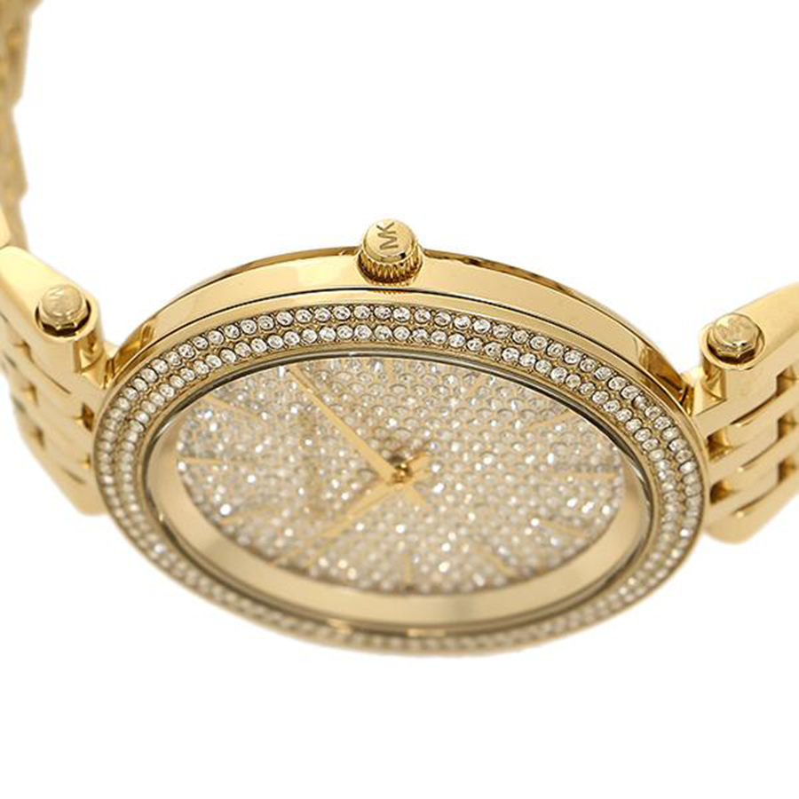 Đồng Hồ Nữ Michael Kors MK3438 Dây Kim Loại Màu Vàng