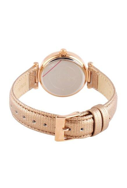 Đồng Hồ Nữ Guess W0836L6 Màu Vàng