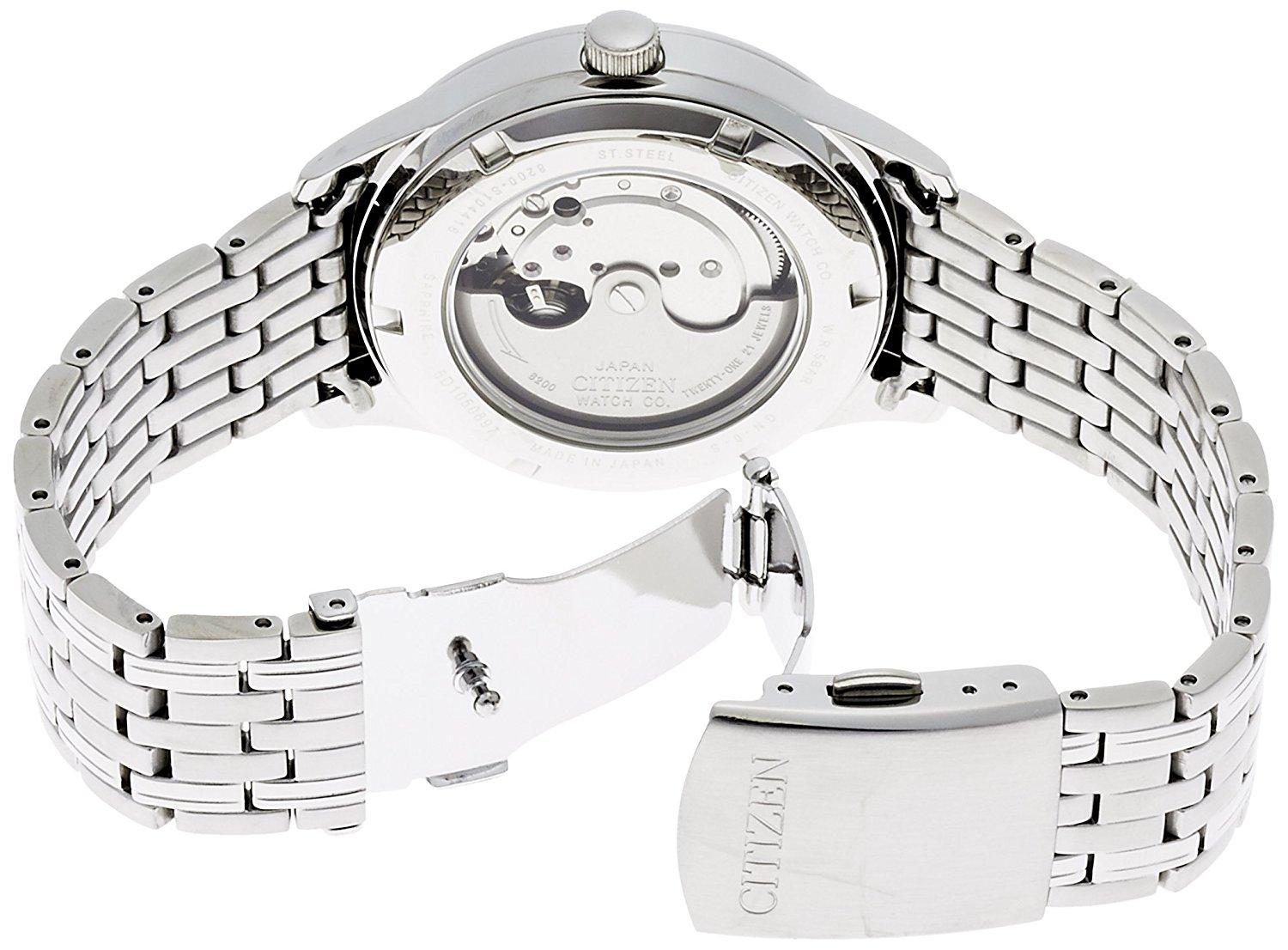Đồng Hồ Citizen NY4051-51A Dây Kim Loại Cho Nam
