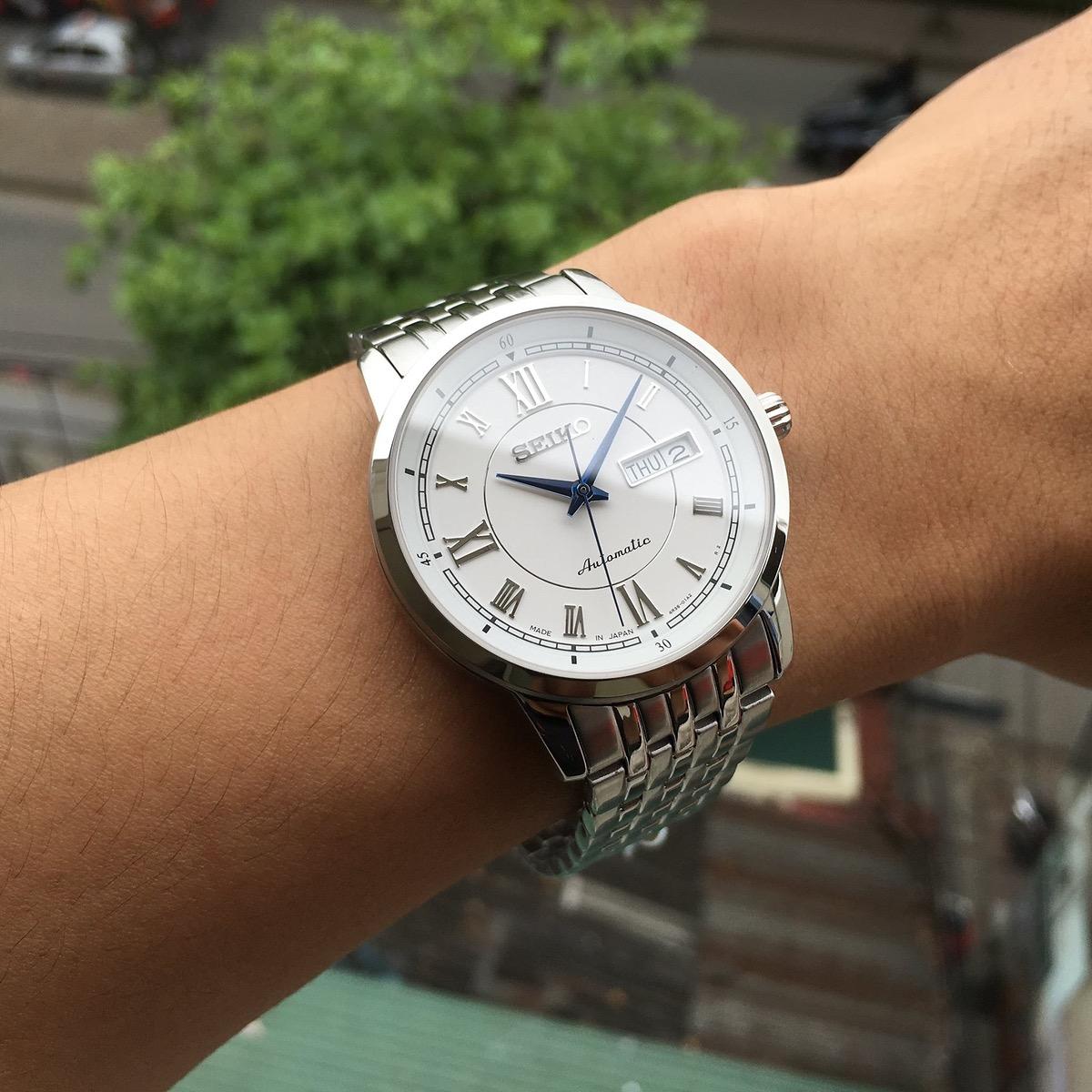 Đồng Hồ Nam Seiko SARY025 Dây Kim Loại