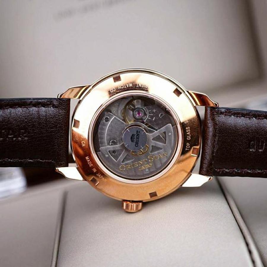 Đồng Hồ Orient Star Retrograde SDE00003B0 Dây Da, Máy Cơ