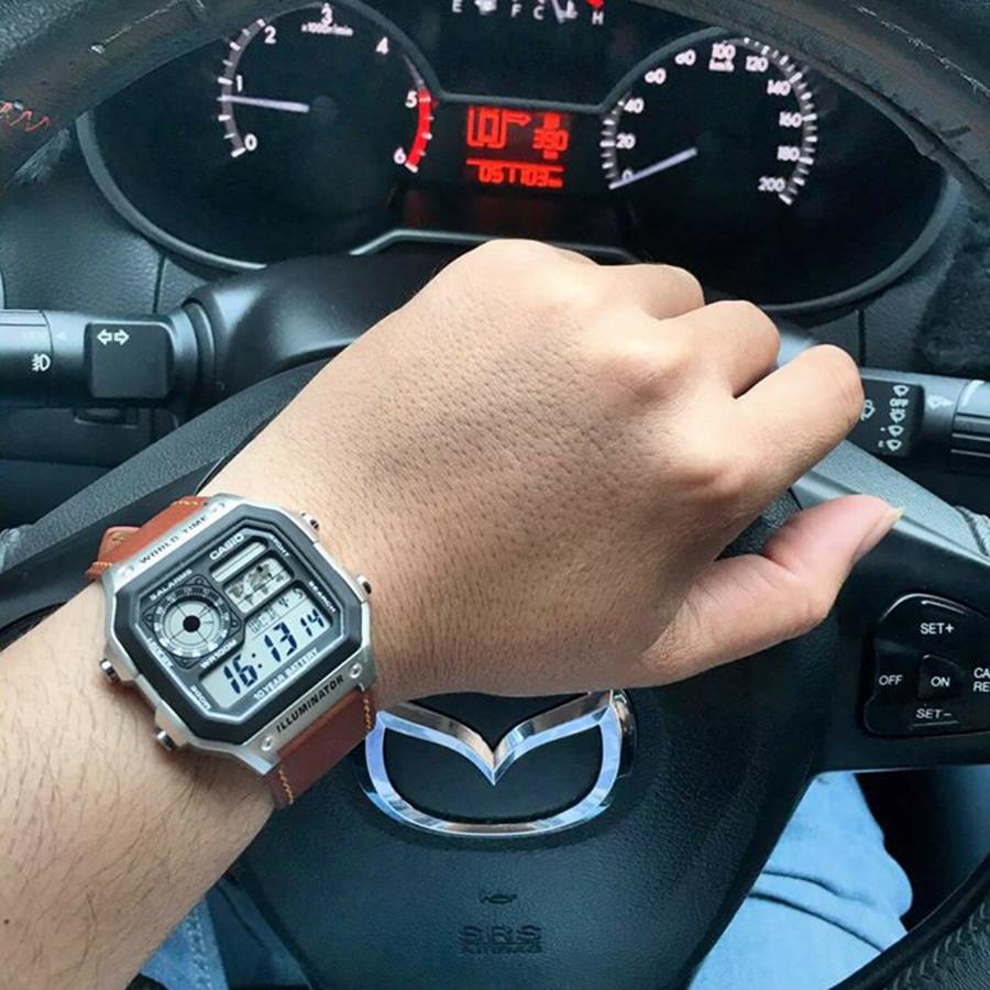 Đồng Hồ Casio AE1200WHD-1AV Cực Chất Dành Cho Nam