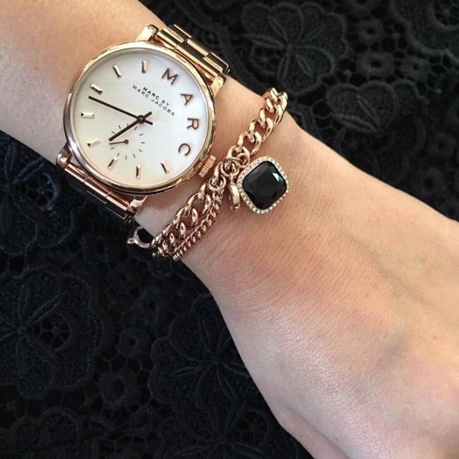 Đồng Hồ Nữ Marc Jacobs MBM3244 Màu Vàng Hồng