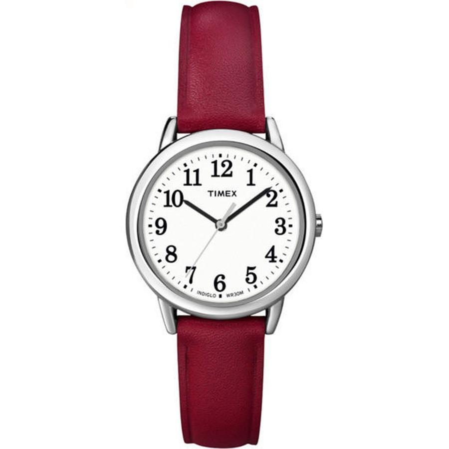 Đồng Hồ Timex T2N9529J Dây Da Đỏ