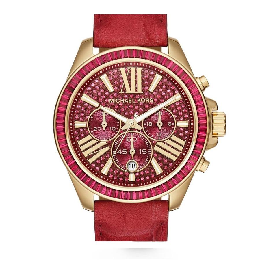 Đồng Hồ Michael Kors MK2452 Màu Đỏ Cho Nữ