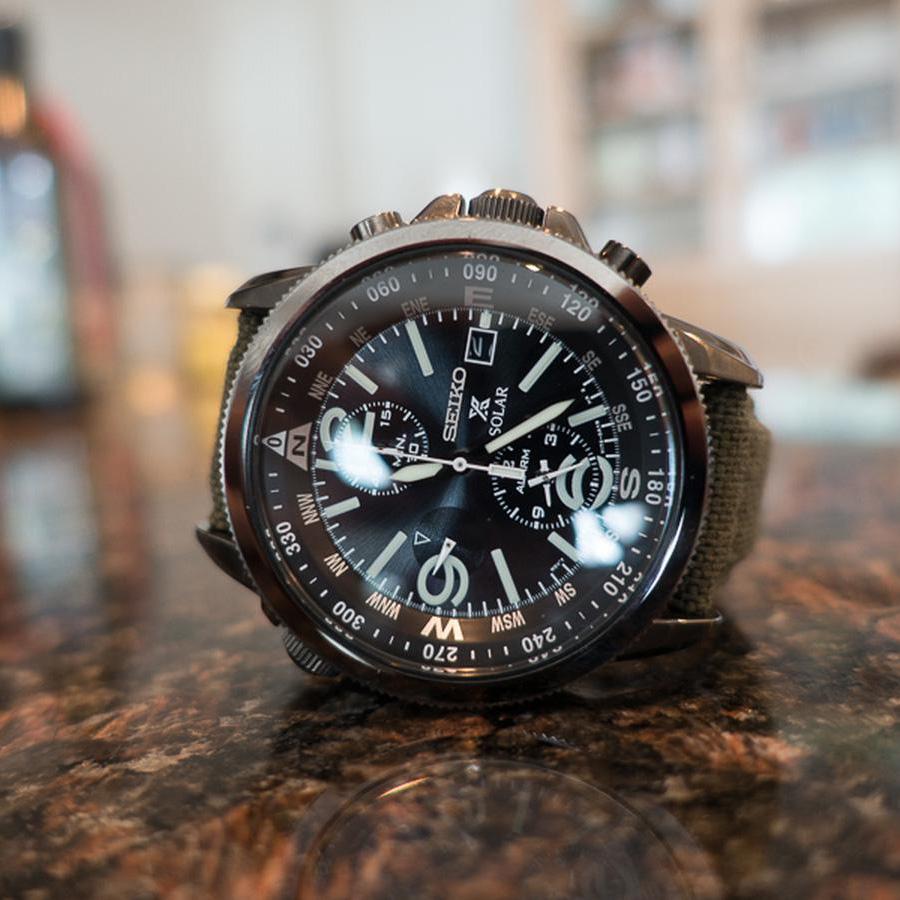 Đồng Hồ Cho Nam Seiko Chronograph SNJ007