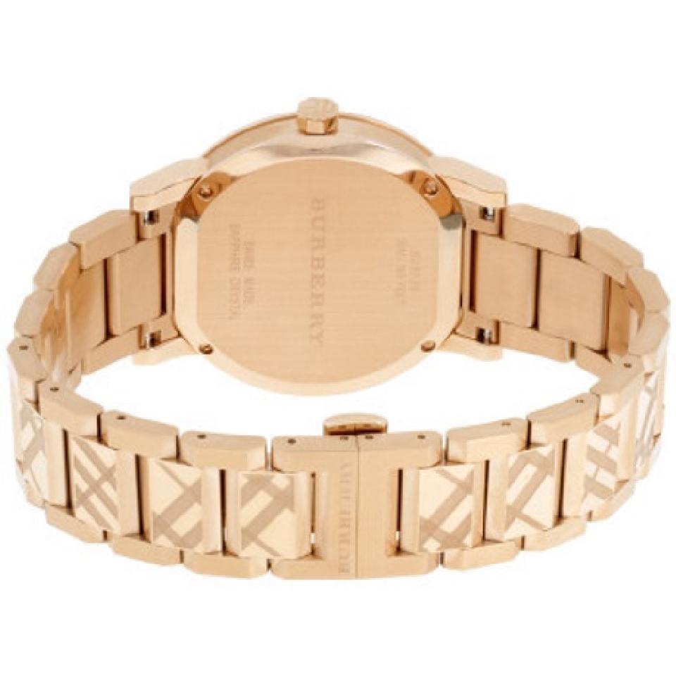 Đồng Hồ Burberry Nữ Vàng Hồng BU9146