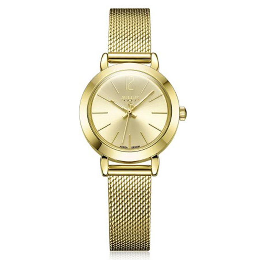 Đồng Hồ Nữ Julius JU970- JA-732 Màu Vàng