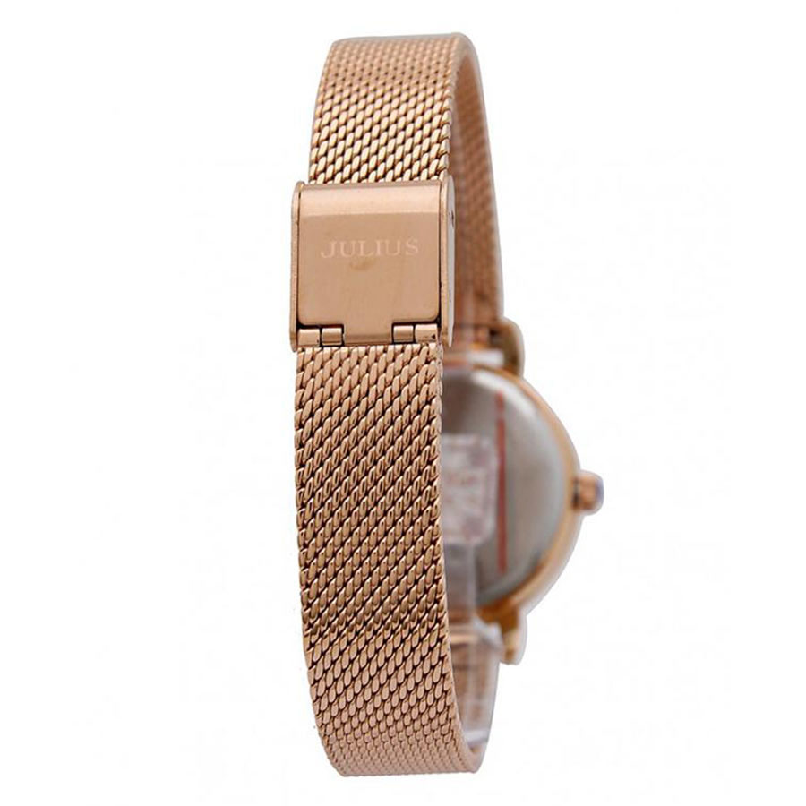 Đồng Hồ Nữ Julius JA-732 JU970 Màu Đồng
