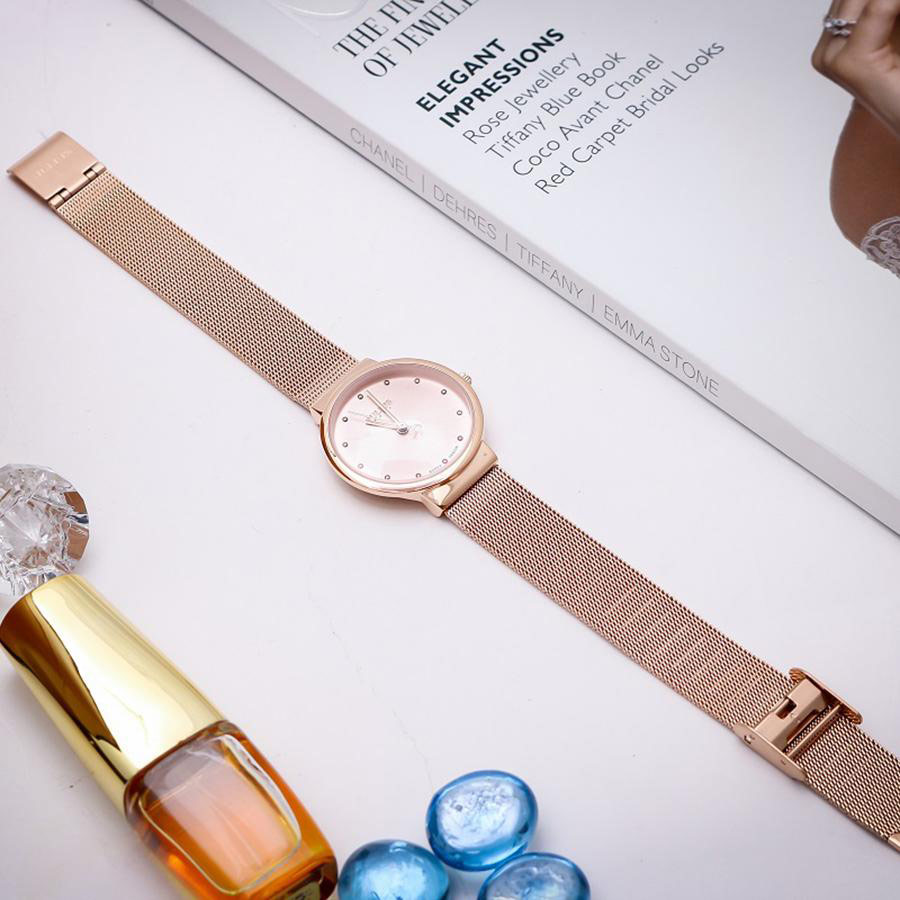 Đồng Hồ Nữ Julius JA-426 JU1052 Màu Đồng