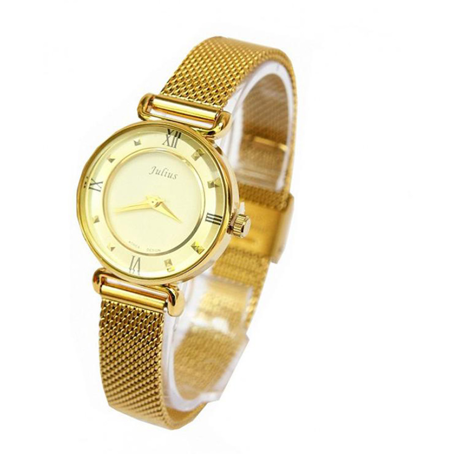 Đồng Hồ Nữ Julius JU964 JA-728 Màu Vàng