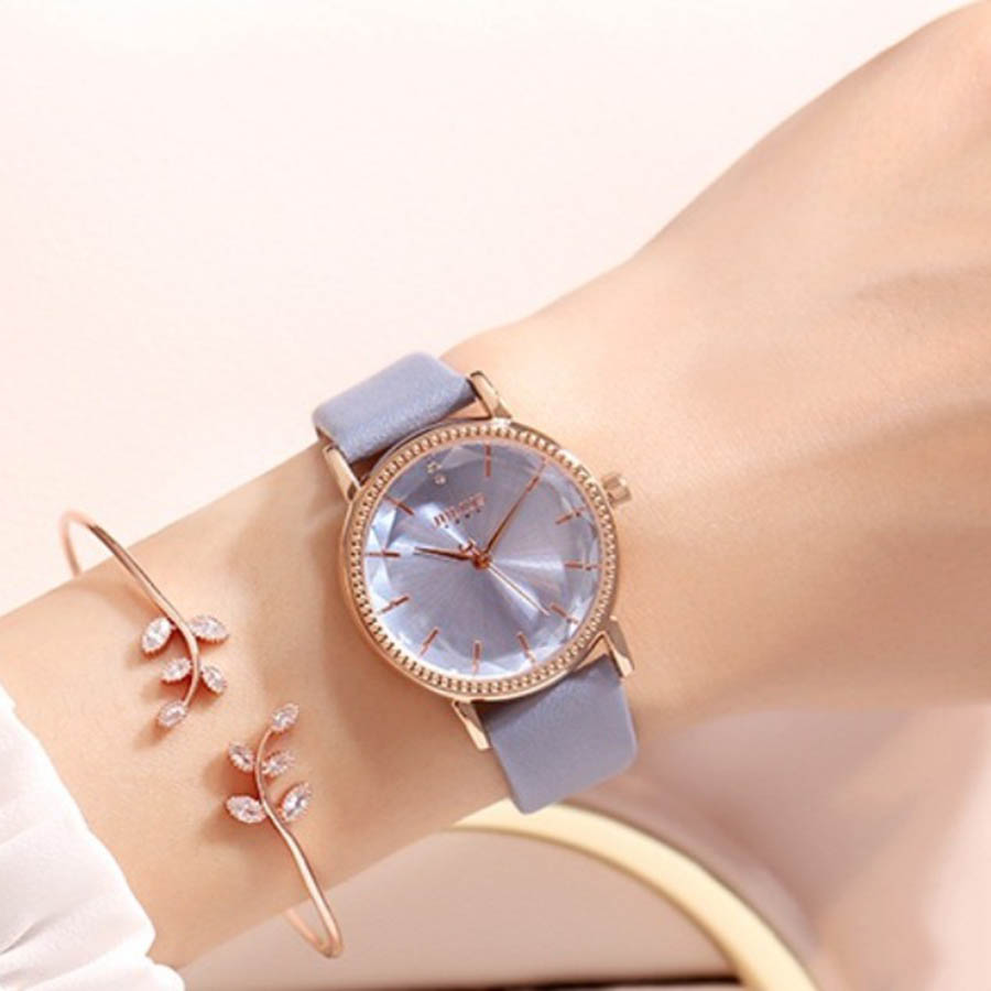 Đồng Hồ Nữ Julius JA-1012C Màu Xanh Dương