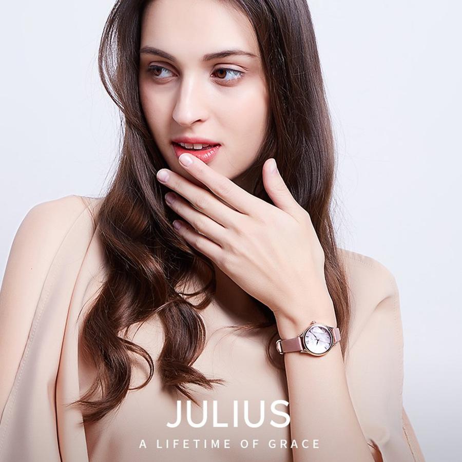 Đồng Hồ Nữ Julius JA-1154C Màu Da