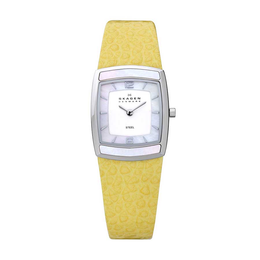 Đồng Hồ Skagen 855SSLY Dây Da Cho Nam