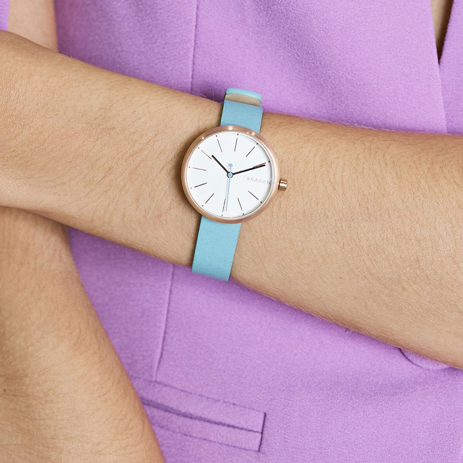 Đồng Hồ Nữ Skagen SKW2621 Màu Xanh Da Trời
