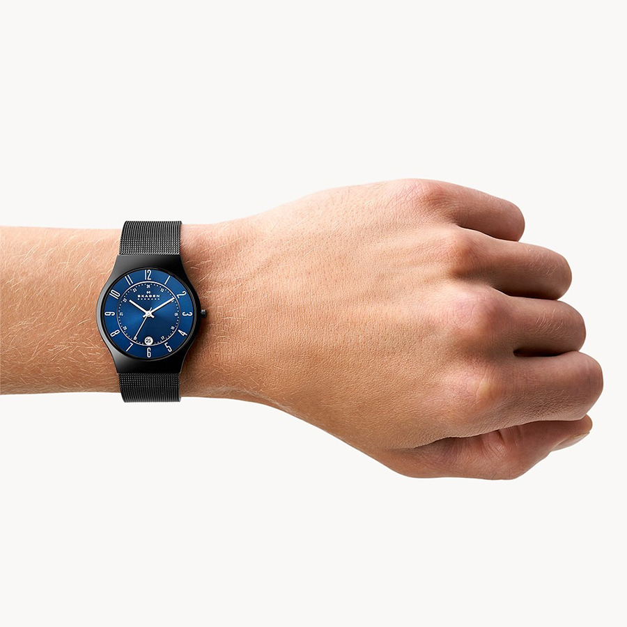Đồng Hồ Nam Skagen T233XLTMN Màu Đen