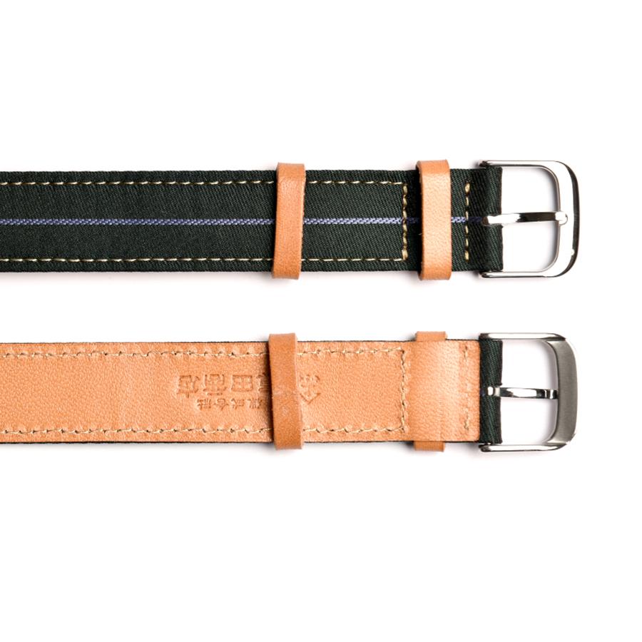 Dây Đồng Hồ Dạng Loại Makita Nato Knot NM-18GPOKSV Màu Tím Xanh