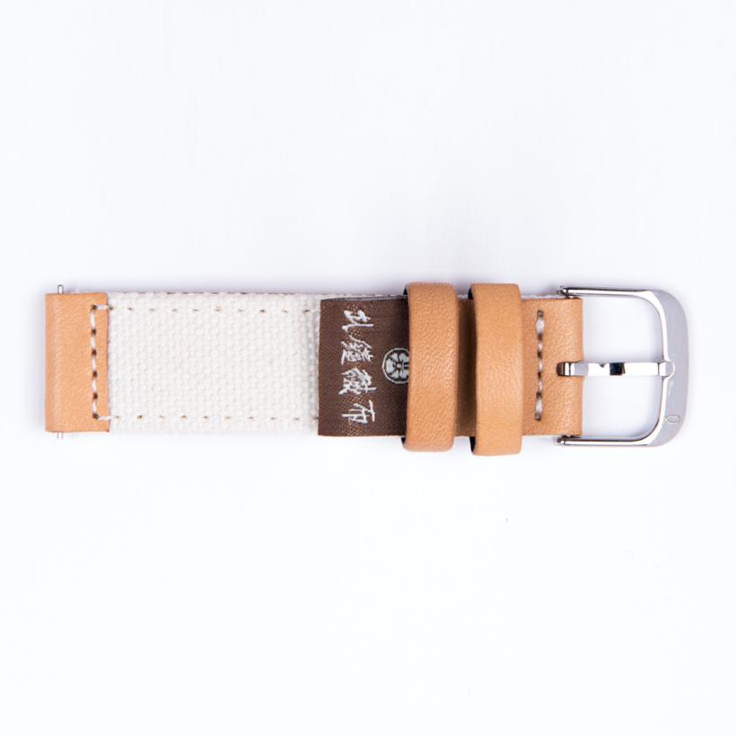 Dây Da Dệt Takeyari Knot STH-18OWOKSV Màu Trắng Ngà