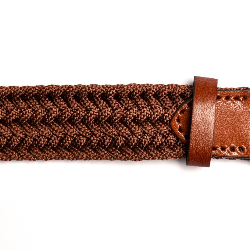 Dây Dạng Lụa KUMIHIMO Jusanuchi Knot MK-18BRBRSV Màu Nâu