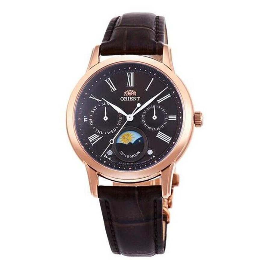 Đồng Hồ Orient Nữ Sun And Moon RA-KA0002Y00C Dây Da