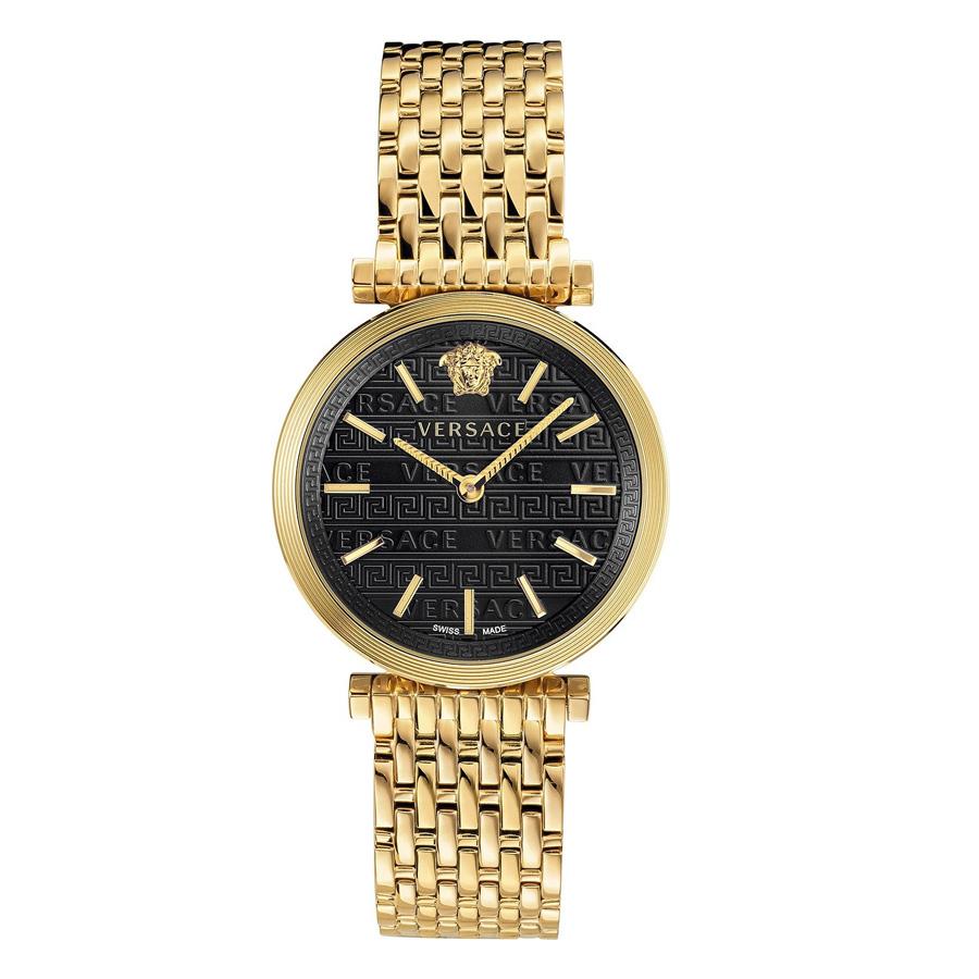 Đồng Hồ Nữ Versace V-Twist Gold-Tone Swiss Watch VELS00819 Màu Vàng Gold