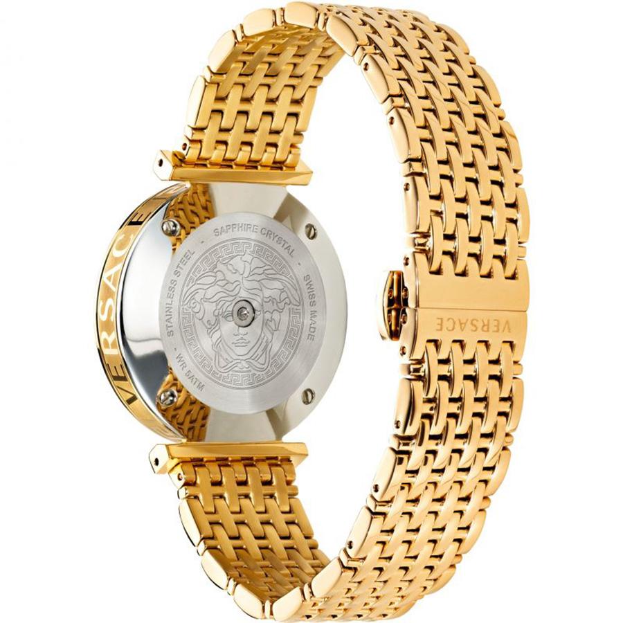 Đồng Hồ Nữ Versace V-Twist Gold-Tone Swiss Watch VELS00819 Màu Vàng Gold