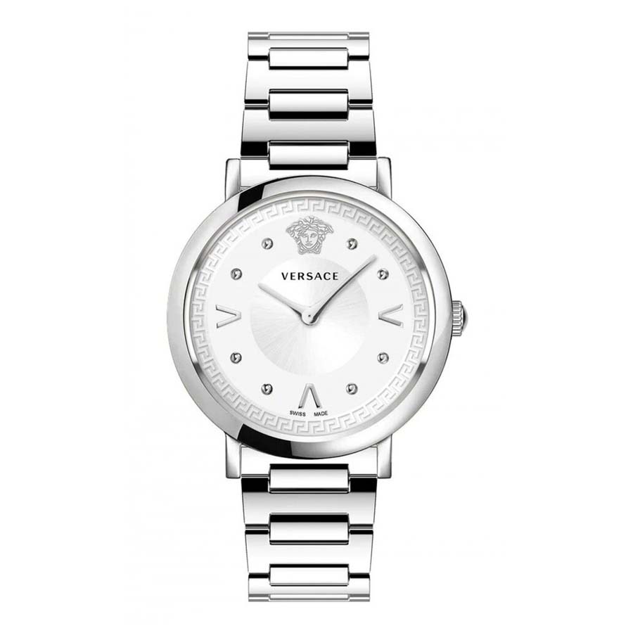 Đồng Hồ Nữ Versace Pop Chic Lady Two Tone Ladies Watch VEVD00419 36mm Màu Bạc