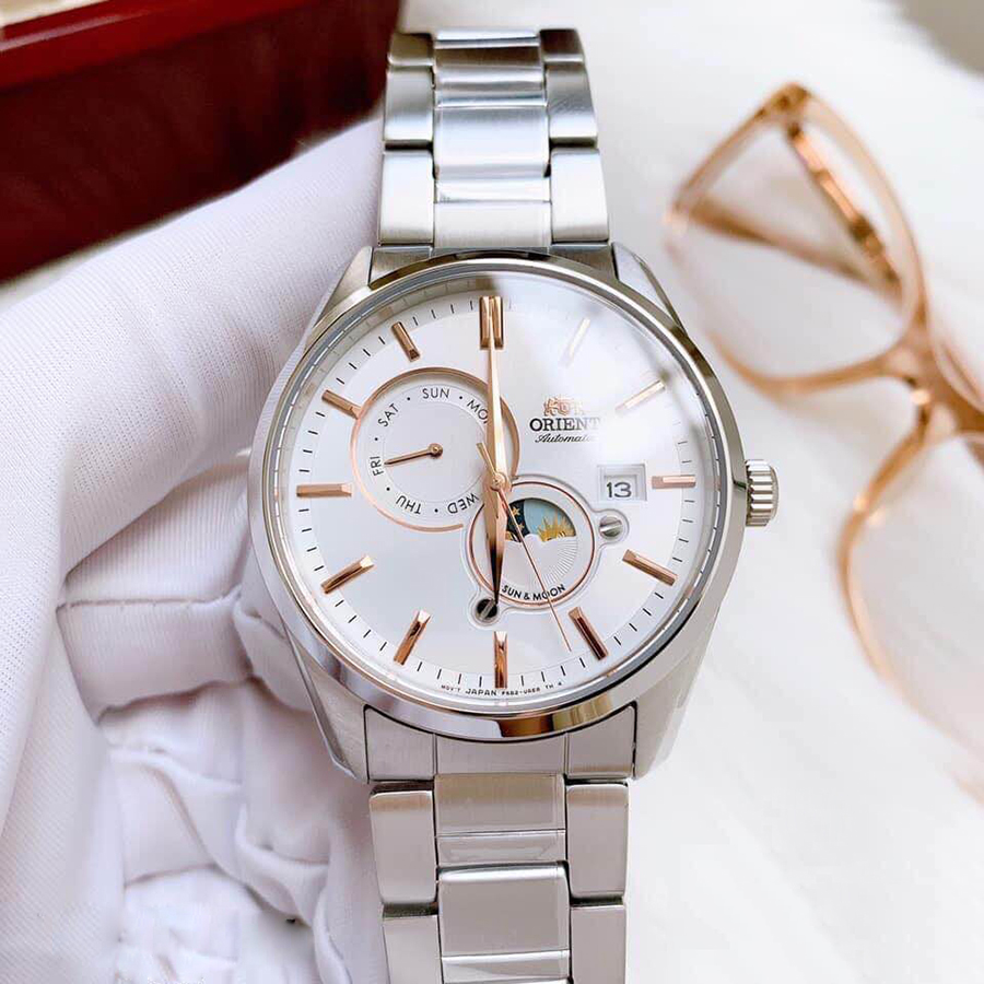 Đồng Hồ Orient Sun And Moon Contemporary RA-AK0301S10B Cho Nam