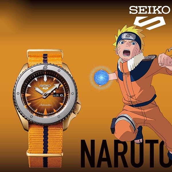 Đồng Hồ Seiko Sports Naruto Limited Edition SRPF70K1 Cho Nam Màu