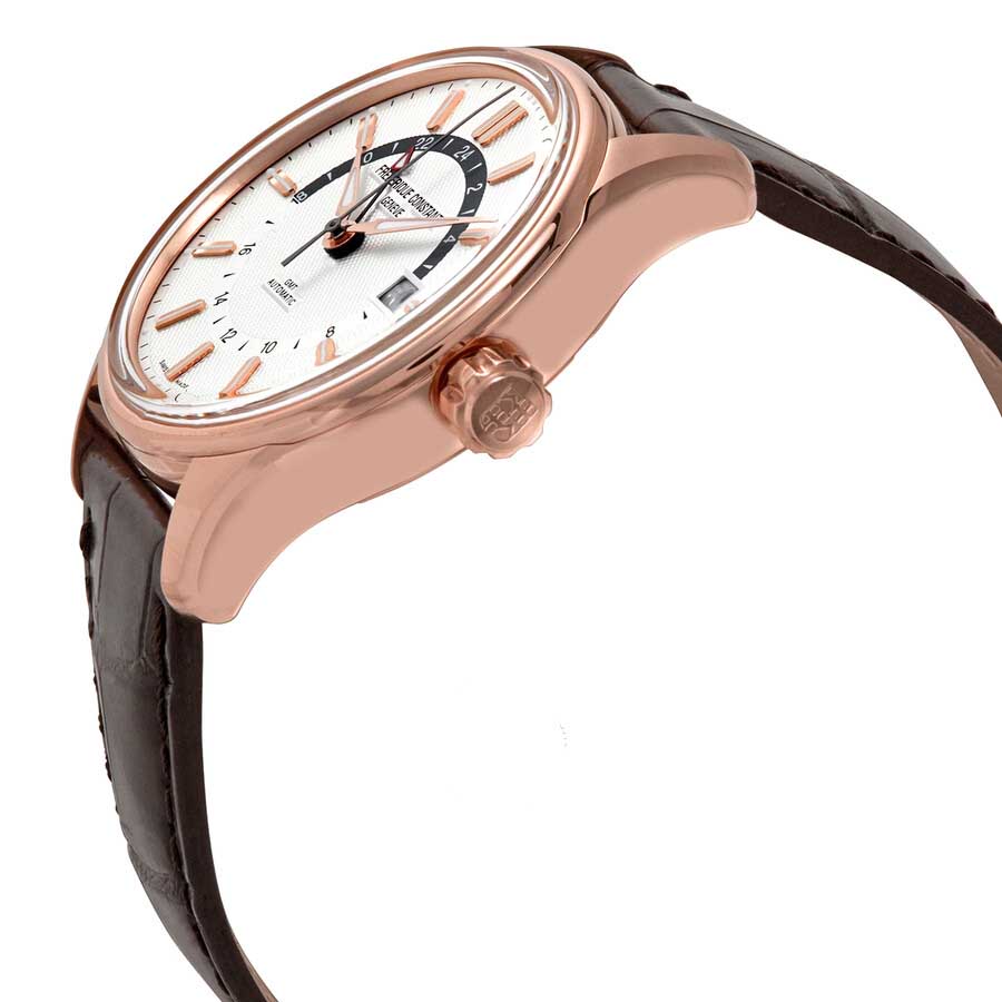 Đồng Hồ Frederique Constant Yacht Timer GMT Automatic Silver Dial Watch FC-350VT4H4