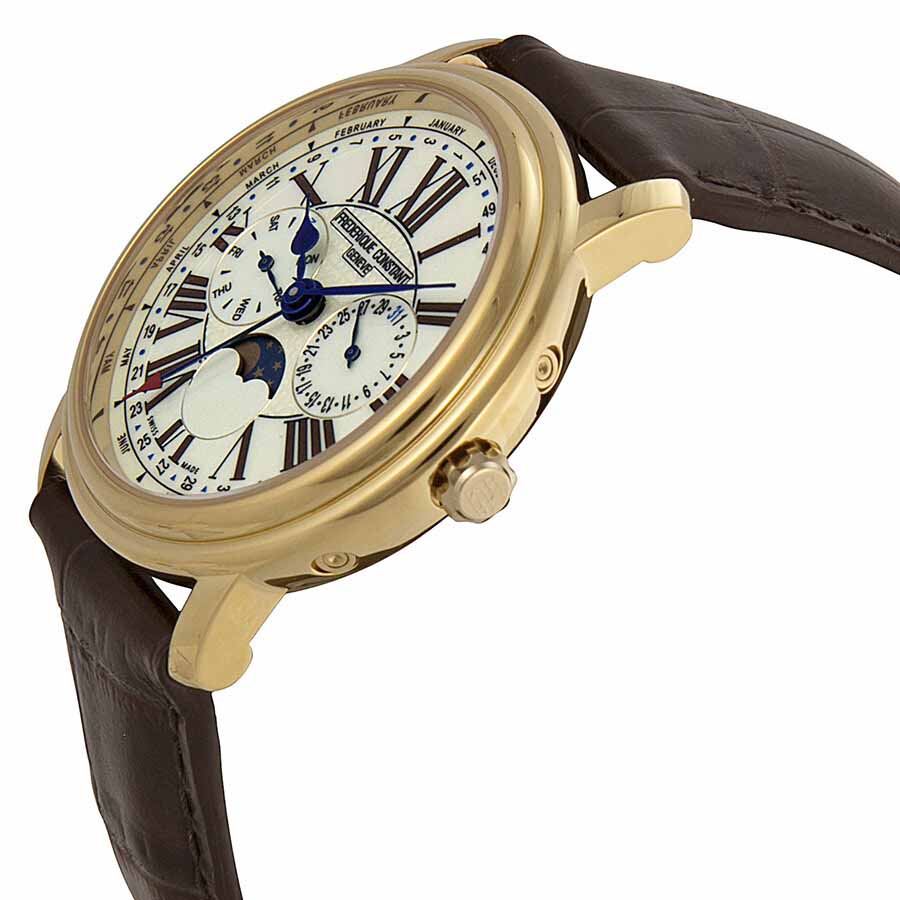 Đồng Hồ Frederique Constant Classics Business Timer Moon Phase Watch FC-270EM4P5