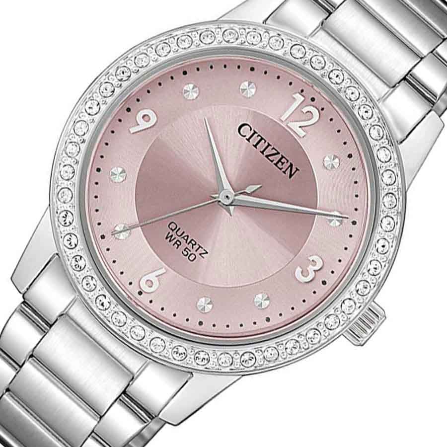 Đồng Hồ Nữ Citizen EL309081X Accented Crystal Watch 35mm