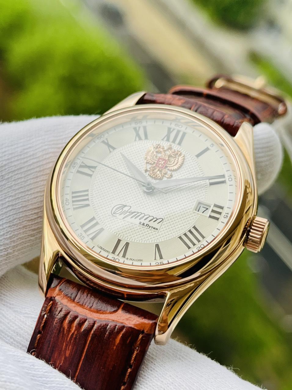 Đồng hồ Nga chữ ký tổng thống Putin 252SL117
