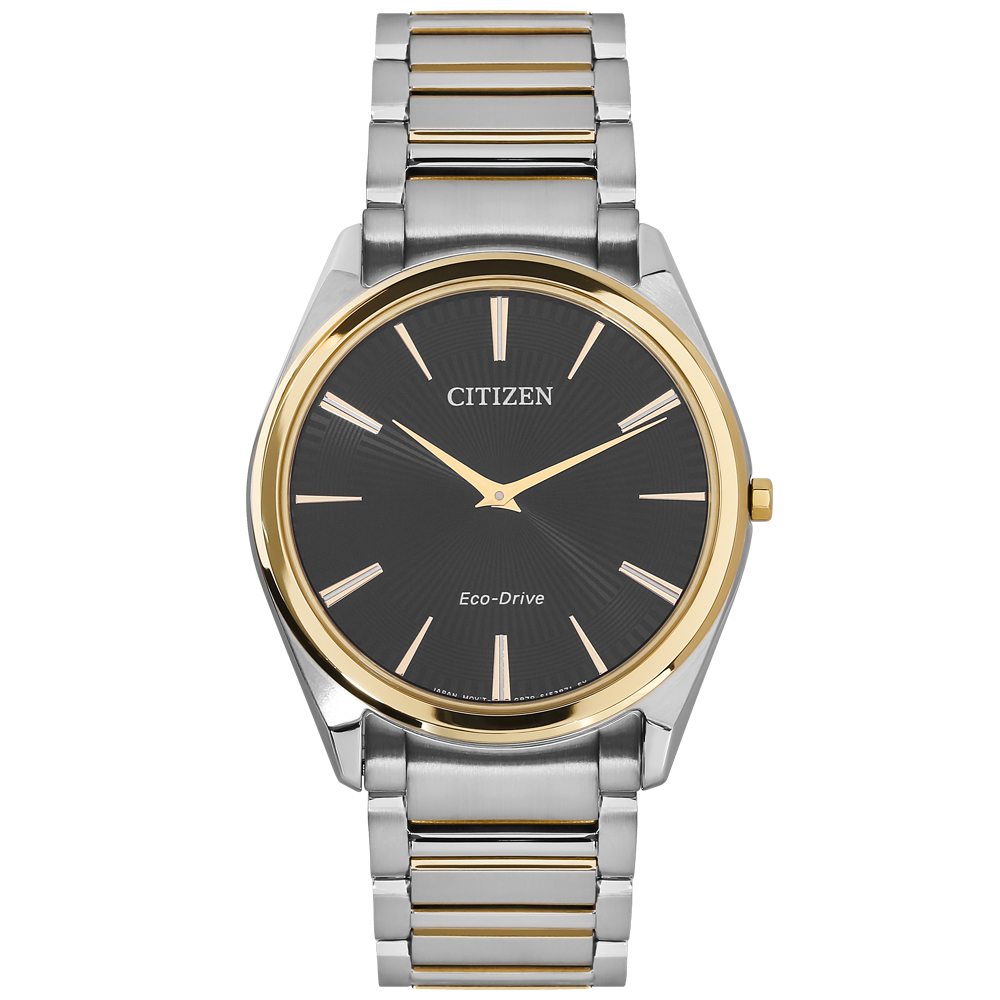 Đồng Hồ Citizen Eco-Drive Collection AR3078-88E Cho Nam Màu Trắng Mặt Đen