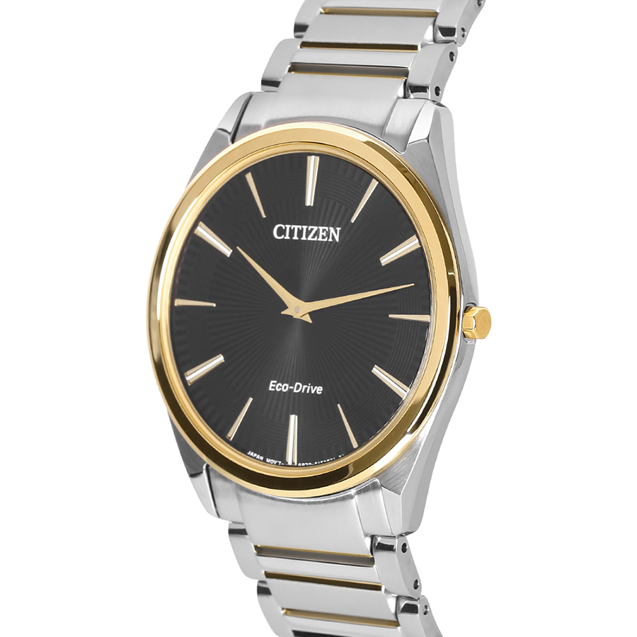 Đồng Hồ Citizen Eco-Drive Collection AR3078-88E Cho Nam Màu Trắng Mặt Đen
