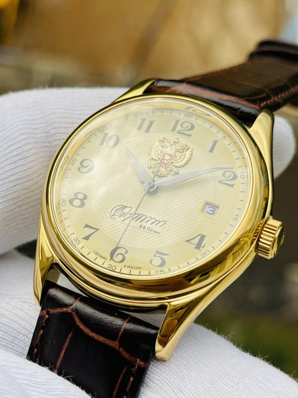 Đồng hồ Poljot President Chữ Kí Tổng Thống Putin | Kỳ Lân Luxury