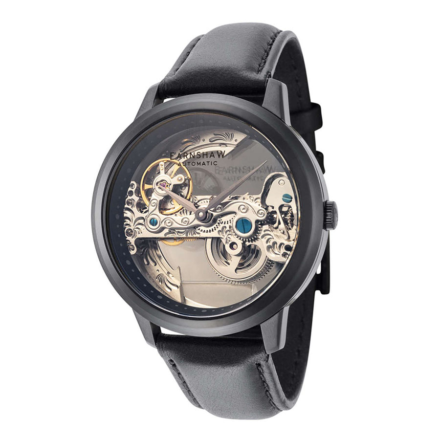 Đồng Hồ Nam Thomas Earnshaw Cornwall Men's Watch ES-8246-05 Màu Đen