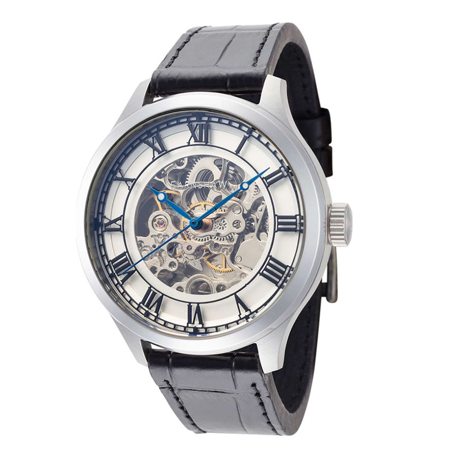 Đồng Hồ Nam Thomas Earnshaw Hardy Men's Watch ES-8251-01 Màu Đen Mặt Bạc