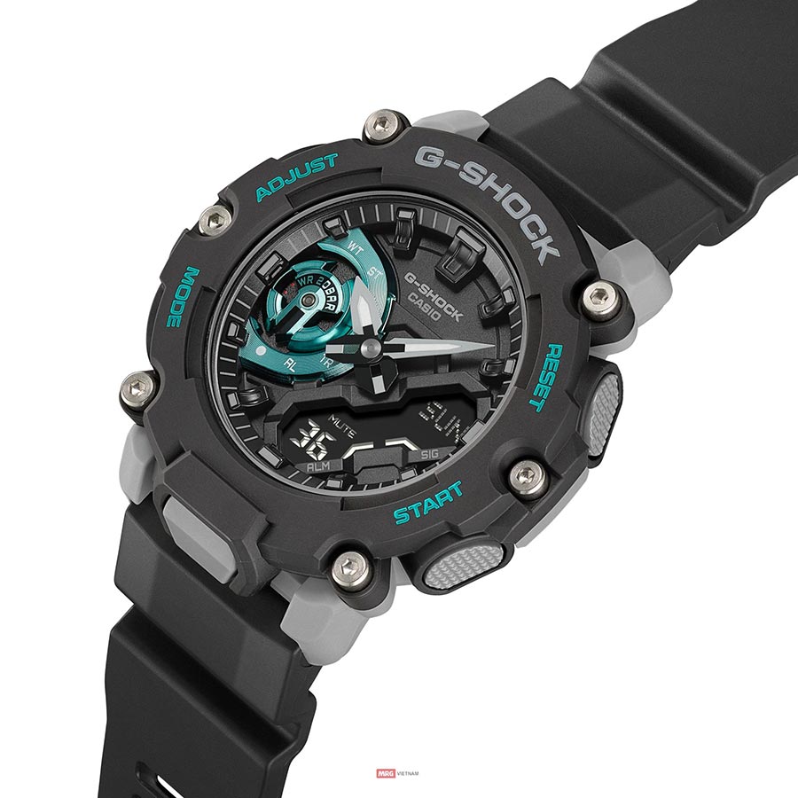 Đồng Hồ Nam Casio Analog-Digital G Shock GA-2200M-1A Màu Đen